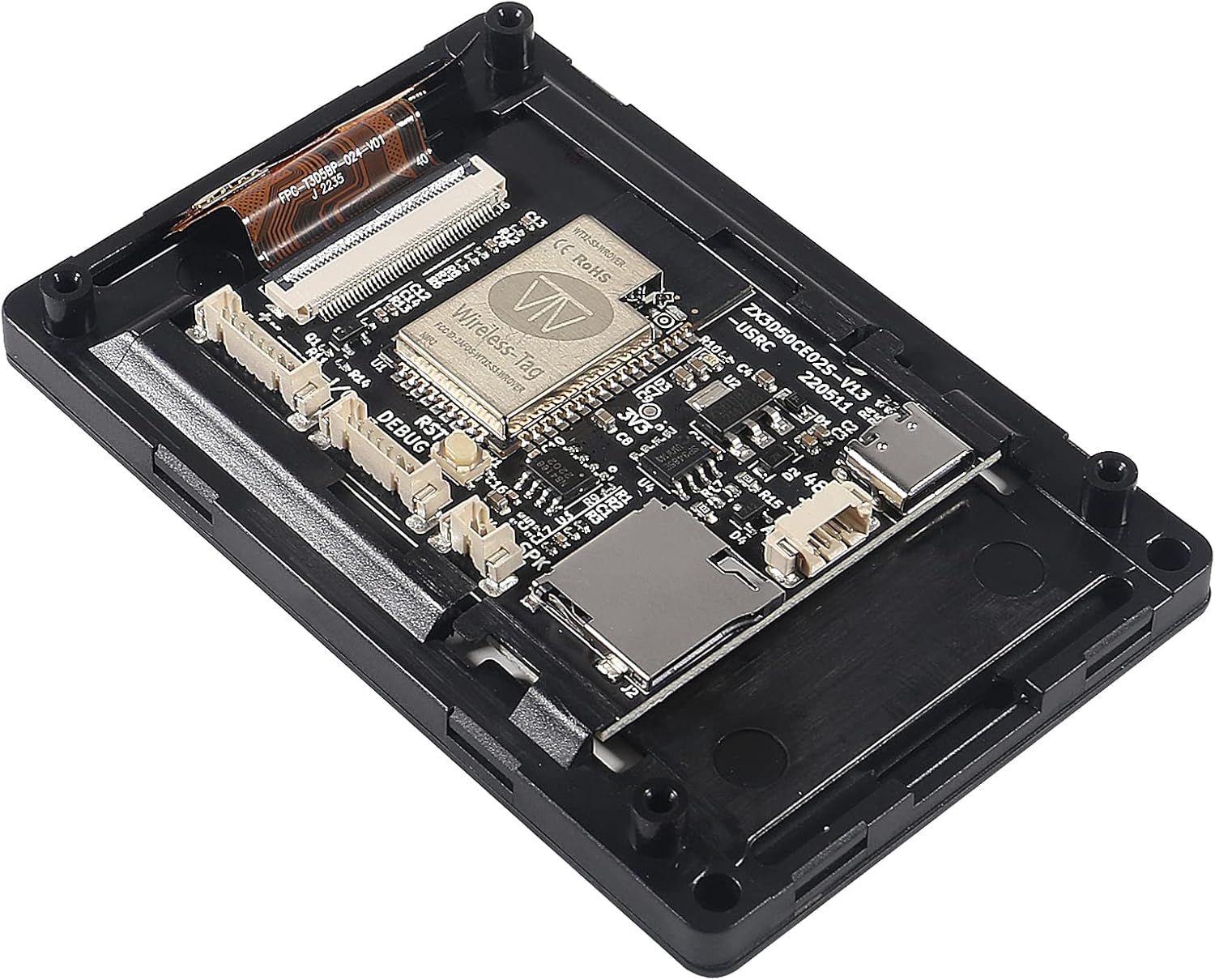 WT32-SC01 PLUS With 3.5 inch 320X480 Capacitive Multi-Touch Screen